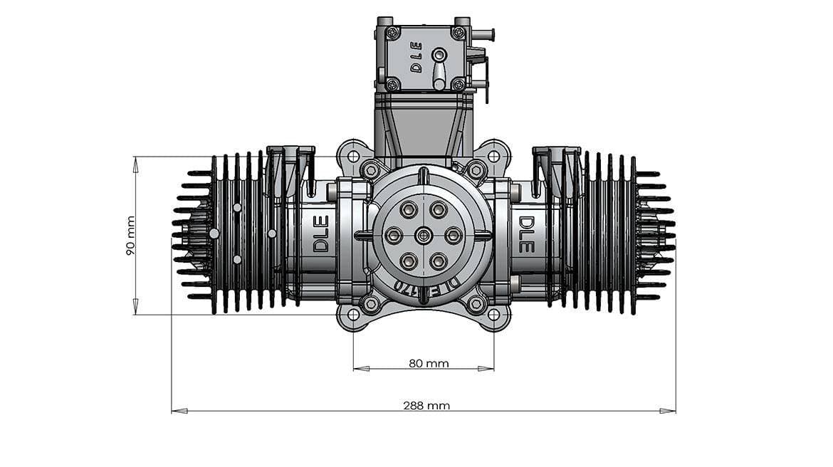 DLE170 Dimension Drawing 3