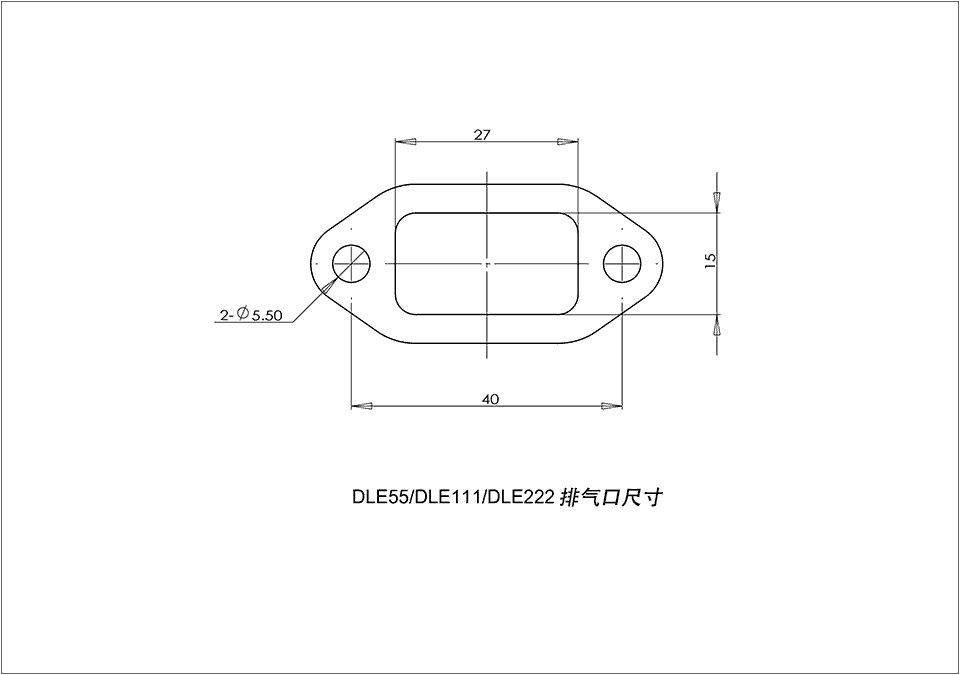 DLE222 Dimension Drawing 2
