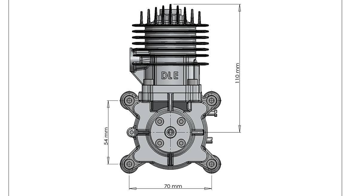DLE30 Dimension Drawing 4