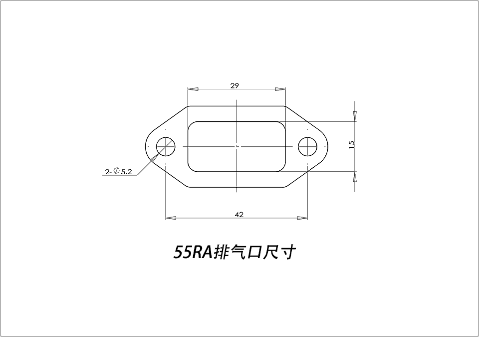 DLE55RA Dimension Diagram 2